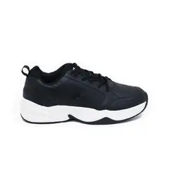 FILA - Tenis Daker Training-Negro/Blanco
