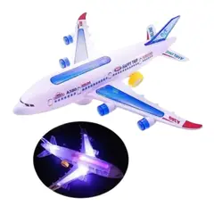 GENERICO - Avión transporte juguete luces sonido movimiento niños bebe