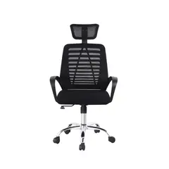 ZER - Silla Gerencial de Escritorio Ergonomica Home Office Negra