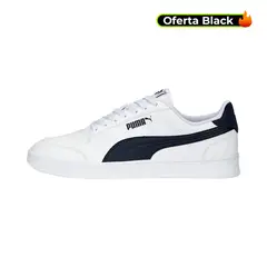 PUMA - Tenis Shuffle-Blanco/Azul