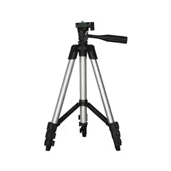 VTA - Trípode Cabezal Ajustable Gris Altura 105cm