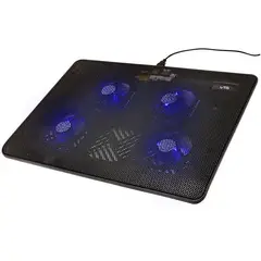 VTA PLUS - Base para computador portátil con 4 ventiladores vta