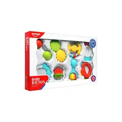 HUANGER - Set de rascaencías y sonajeros x 8