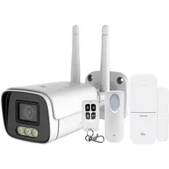 VTA CASA INTELIGENTE - Kit de Seguridad Cámara + 2 Sensores VTA+ Smart Home