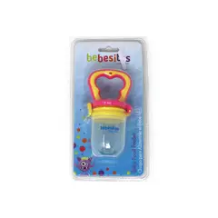 BEBESITOS - Alimentador chupo para frutas rosa