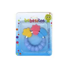BEBESITOS - Rasca encías sonajero mordedor lila
