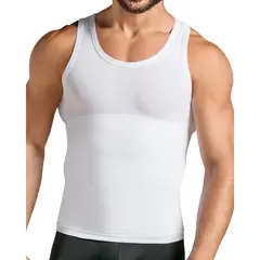 LEO - Camiseta de compresión moderada en abdomen y zona lumbar