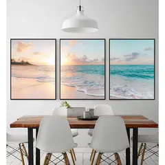 DE CASA - Set x 4 individuales flecos hueso