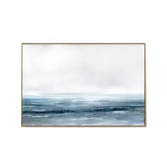 DE CASA - Cuadro canvas oceano 80 x 60 cm