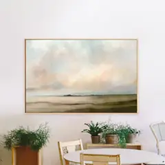 DE CASA - Cuadro canvas atardecer 100 x 80 cm