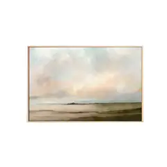 DE CASA - Cuadro canvas mar otoñal 80 x 60 cm