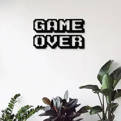 DE CASA - Aplique game over calado