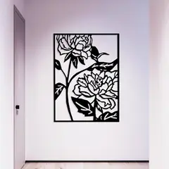 DE CASA - Aplique flores close up calado