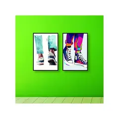 DE CASA - Díptico Tennis Cool Decasa de 60 x 40 cms - Moderno Juvenil.