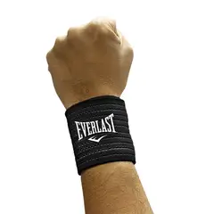 EVERLAST - Muñequera elastica Negra