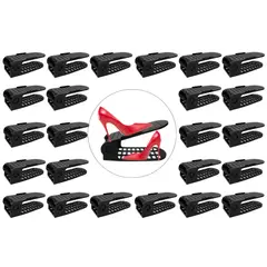 BUHOGAR - Organizador de Calzado Zapatero Extra fuerte 4 niveles Set x24 – negro
