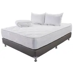 COLCHONES JUBILO - COMBO COLCHON FORTALEZA DOBL CARA FIRME 140X190.
