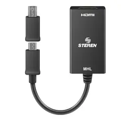 STEREN - Adaptador de video MHL a HDMI para Android