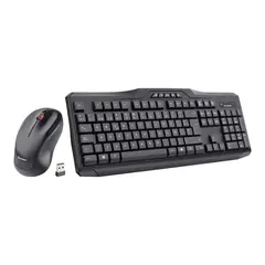 STEREN - Teclado y mouse inalámbricos, con teclas multimedia - COM-655