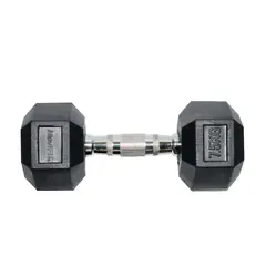 MOVIFIT - Mancuerna hexagonal encauchetada de 7.5 kg