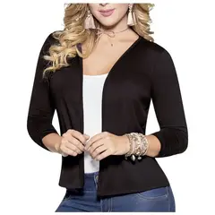 MARKETING PERSONAL - Saco Tejido Negro MP
