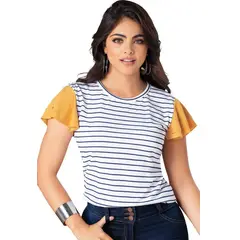 MARKETING PERSONAL - Camiseta Mostaza MP 96665