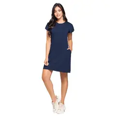 MARKETING PERSONAL - Vestido Corto Para Mujer Azul MP