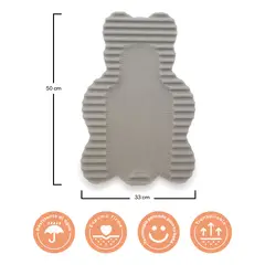 TORAL - Bañera de espuma jabonoso - gris