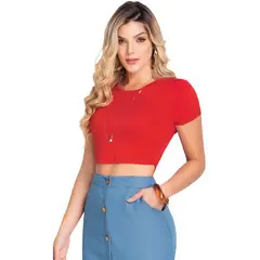 MARKETING PERSONAL - Crop Top Rojo MP 91816