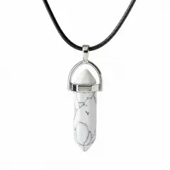 DAYOSHOP - Collar Cuarzo Blanco Mas Estuche
