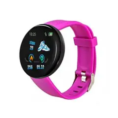 GENERICO - Bluetooth Redondo Reloj Inteligente Hombres y Mujeres