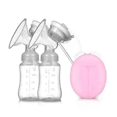 MUNDO BEBE - Extractor de leche materna eléctrico 2 senos