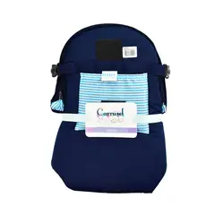 MUNDO BEBE - Cargador bebé con capucha café