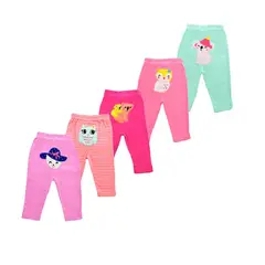 MUNDO BEBE - Pantalones bebé niña pack x 5.