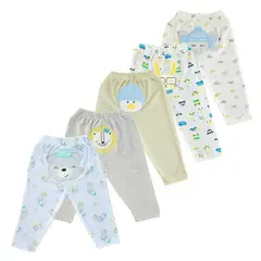 MUNDO BEBE - Pantalones para bebe niño bebé x5 und