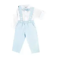 MUNDO BEBE - Conjunto traje bautizo para bebe niño.