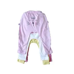 MUNDO BEBE - Pantalones bebe niña set x 5 unid para bebé.