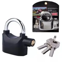 ZHOPI CO - Candado Alarma De Seguridad Para Motos Bicicletas
