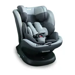 BEBESIT - Sillas para carro bebe Bebe Supra 360 Isofix Gris Grupo 0-1-2-3.