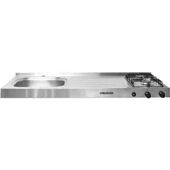 CHALLENGER - Meson Acero Inox Derecho de 120 cm -