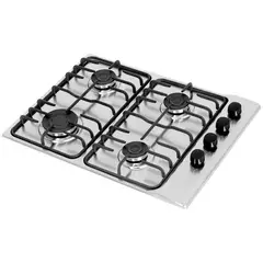 CHALLENGER - Estufa de Empotrar Acero Inoxidable 4 Puestos Gas SP5040