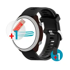 GENERICO - Pulso para Garmin Vivoactive 3 x1 + Protector x1 + Tapa x1.