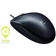 LOGITECH - Mouse m90 usb alámbrico negro