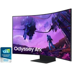SAMSUNG - Monitor Gamer 55 Odyssey ARK 4K 165Hz 1ms UHD LS55BG970NNXGO