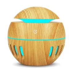 ZHOPI CO - Difusor Humificador De Aromas Led Difusor Usb 7 Colores 130 ml