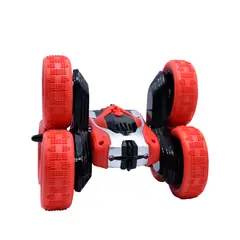 TOY LOGIC - Carro R/C Roller Car Piruetas 360 Rojo