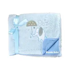 MUNDO BEBE - Cobertor para bebe grande