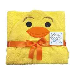 MUNDO BEBE - Toalla bebe de baño con capota