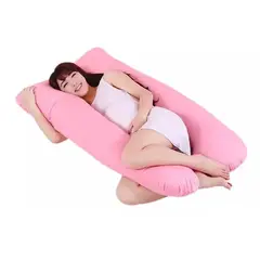 MUNDO BEBE - Almohada materna rosa cojín para embarazo