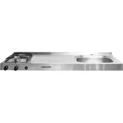 CHALLENGER - Meson Acero Inox Izquierdo de 120 cm -